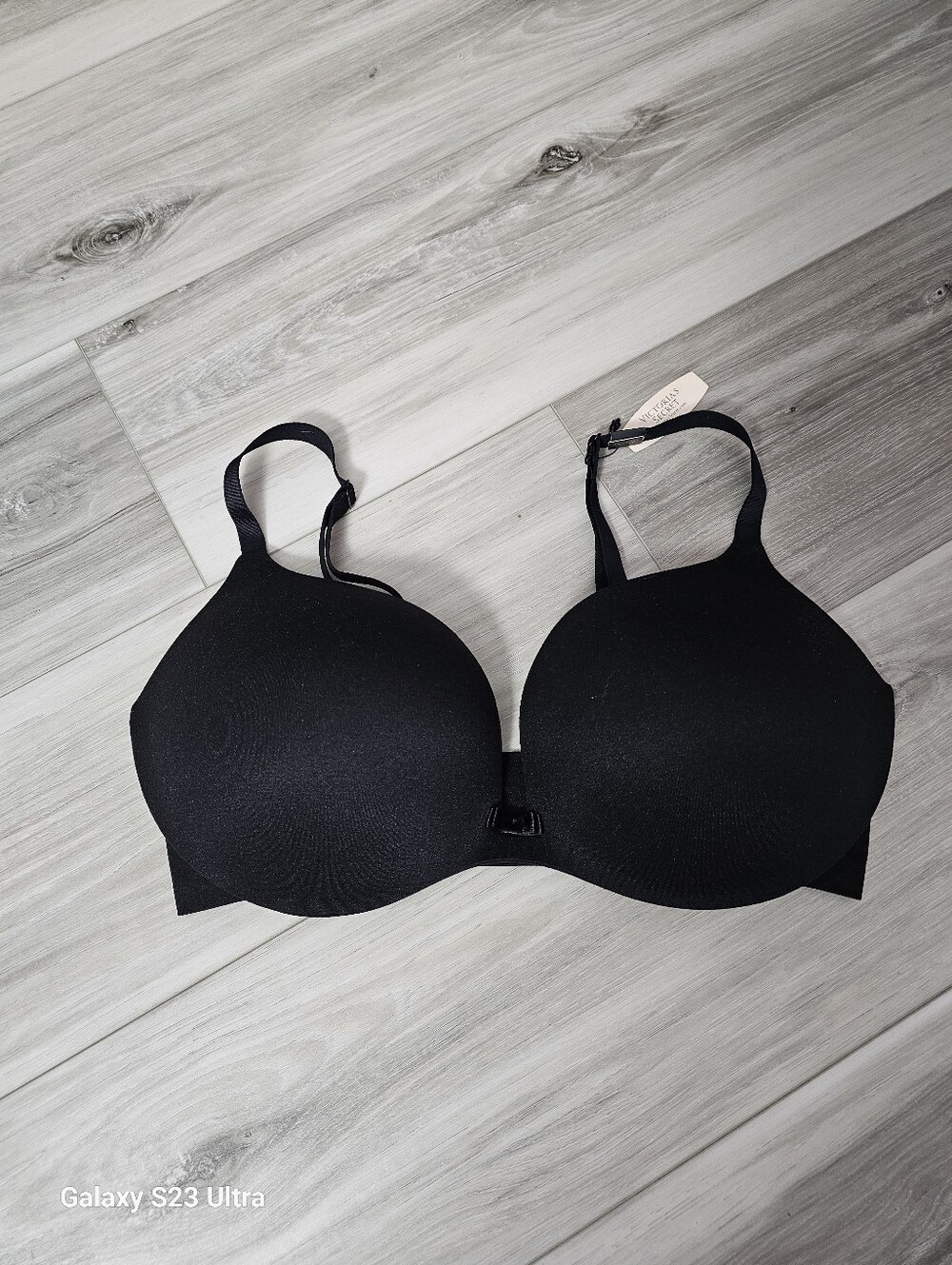Victoria's Secret Black Plunge  Bra Sz 36dd